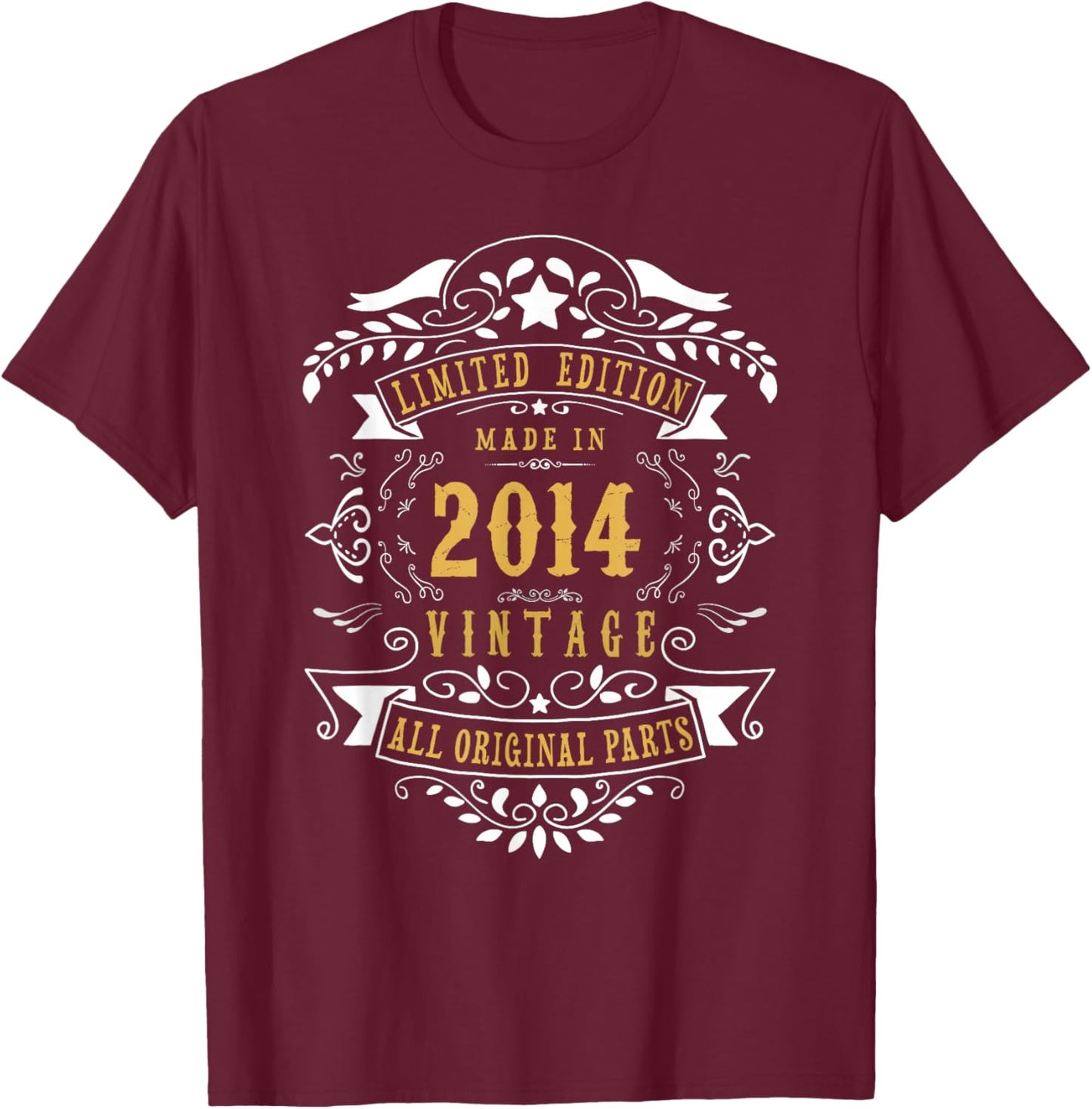 12th Birthday Son Boy 12 Year Old Girl born 2014 12 Birthday T-Shirt - T-Shirt | Maroon