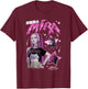 KPop Demon Hunters Huntrix Mira Popstar T-Shirt - T-Shirt | Maroon