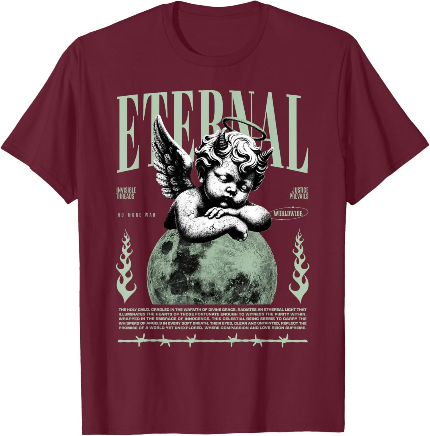 Eternal Seafoam Abundance 4s Matching Women T-Shirt - T-Shirt | Maroon