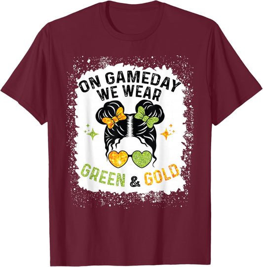 Messy Football T-Shirt - T-Shirt | Maroon