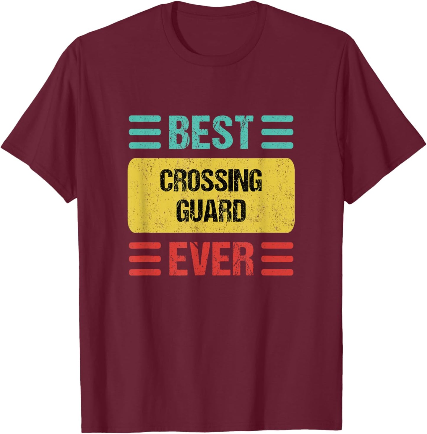 Crossing Guard T-Shirt - T-Shirt | Maroon