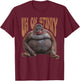 Funny Uh Oh Stinky Poop Dank Memes Le Monkey Orangutan T-Shirt - T-Shirt | Maroon