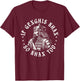 Genghis Khan World Tour - Historic Mongol T-Shirt - T-Shirt | Maroon