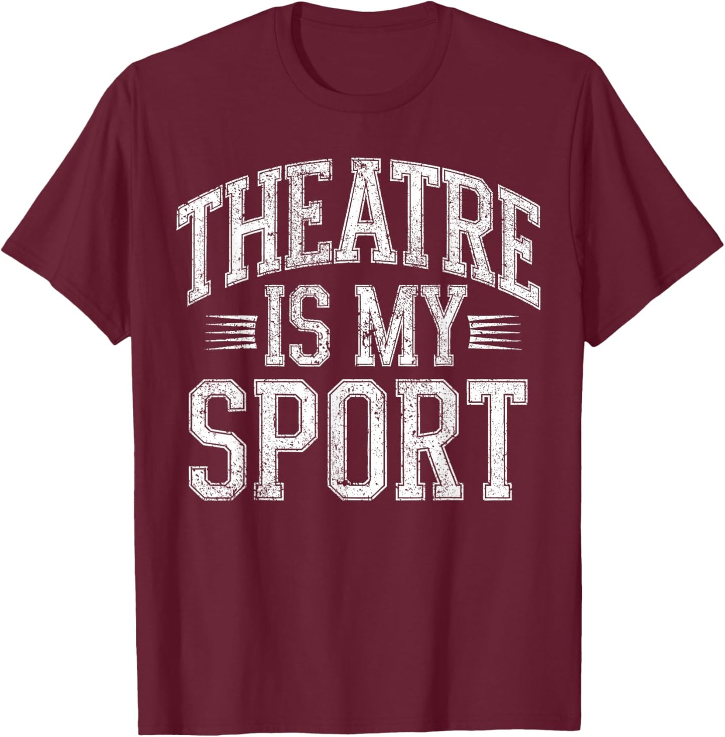 Theatre Crew Thespians T-Shirt - T-Shirt | Maroon