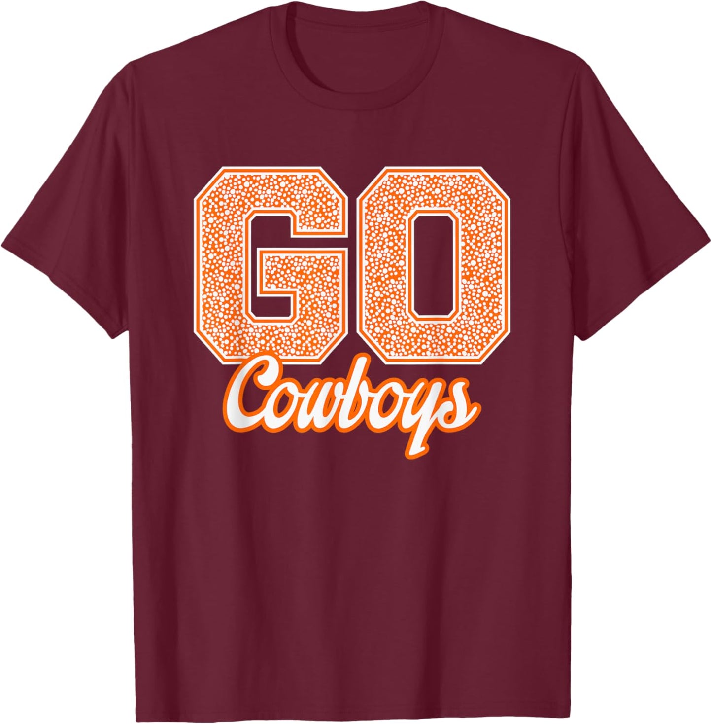 Chaparral Cowboys GO! School Pride T-Shirt - T-Shirt | Maroon