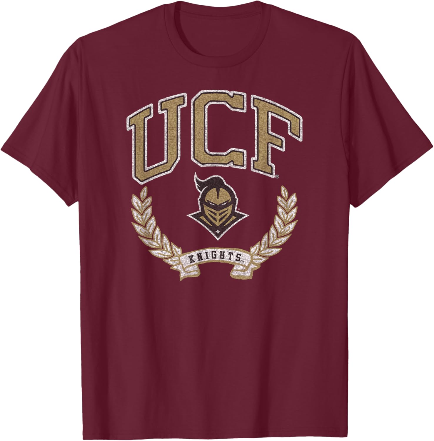 Central Florida Golden Knights Victory Vintage Dark Heather T-Shirt - T-Shirt | Maroon