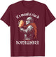 Funny Mead Drinking Medieval History Lover Ren Fair T-Shirt - T-Shirt | Maroon
