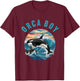 This Is My Orca Boy Birthday T-Shirt - T-Shirt | Maroon