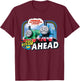 Thomas & Friends Full Steam Ahead T-Shirt - T-Shirt | Maroon