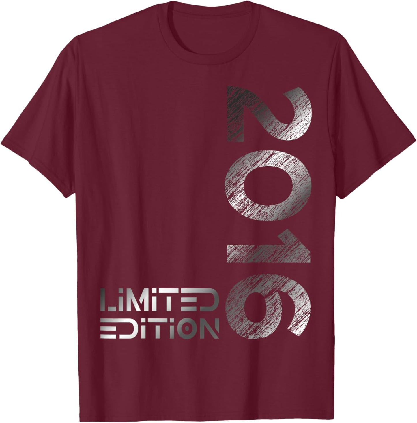 Limited Edition 2016 Boy Girl 10th Birthday 10 T-Shirt - T-Shirt | Maroon