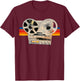 Vintage Reel to Reel Tape Player, Audiophile, Tape T-Shirt - T-Shirt | Maroon