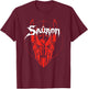 The Lord of the Rings Sauron Helmet Head Portrait T-Shirt - T-Shirt | Maroon
