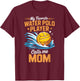 My Favorite Water Polo Player Calls Me Mom T-Shirt - T-Shirt | Maroon