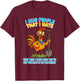 I Hug People that I Hate that Way I Know How Big to Dig The T-Shirt - T-Shirt | Maroon