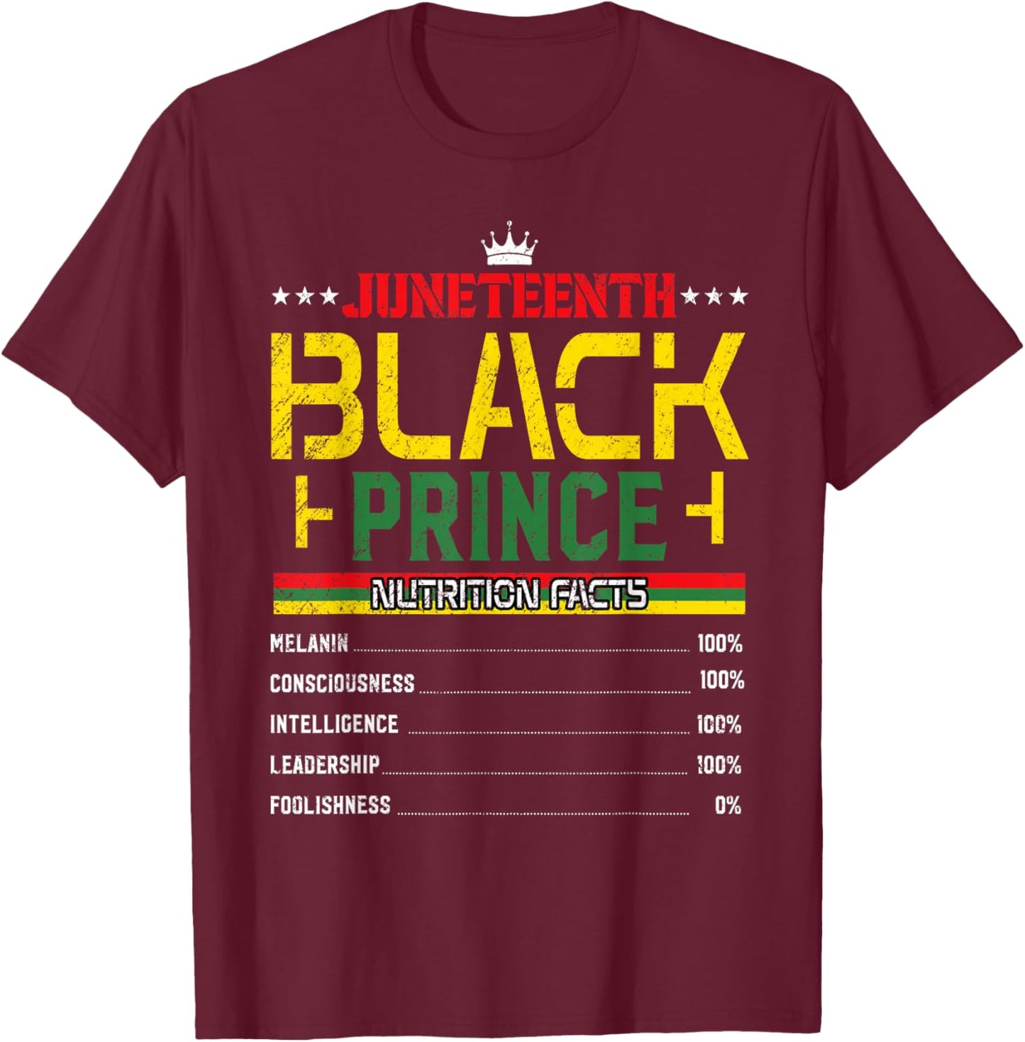 Juneteenth Afro American Boy Family Matching Youth Toddler T-Shirt - T-Shirt | Maroon