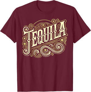 Tequila Lime Salt Mexican Group Drinker Costume Party T-Shirt - T-Shirt | Maroon