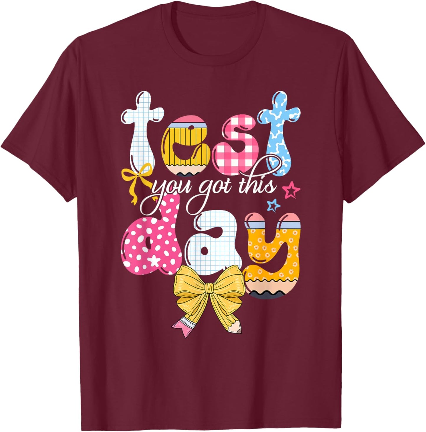 Testing T-Shirt - T-Shirt | Maroon