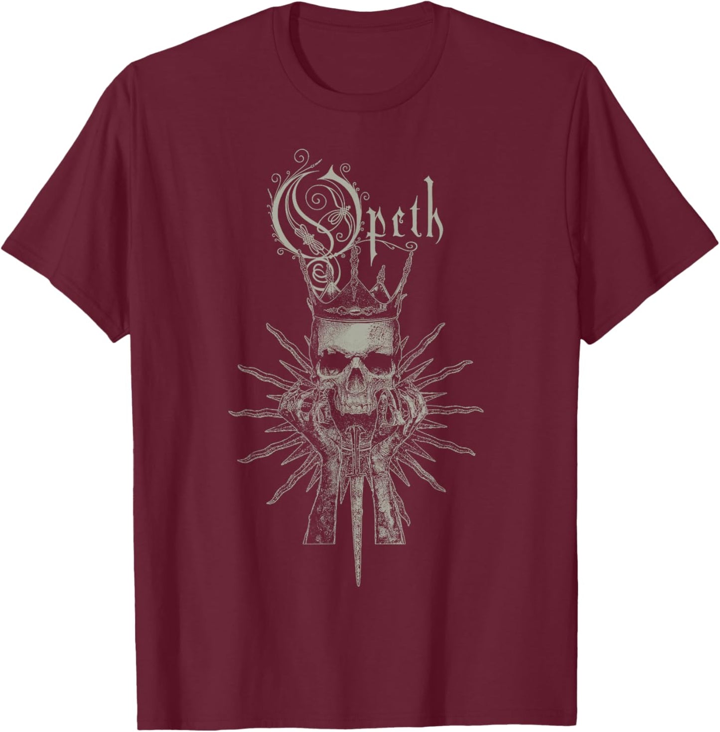 Opeth - 'Krone' T-Shirt - T-Shirt | Maroon