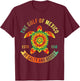 Gulf of Mexico Retro Tie Dye Sea Turtle Be Salty and Resist T-Shirt - T-Shirt | Maroon