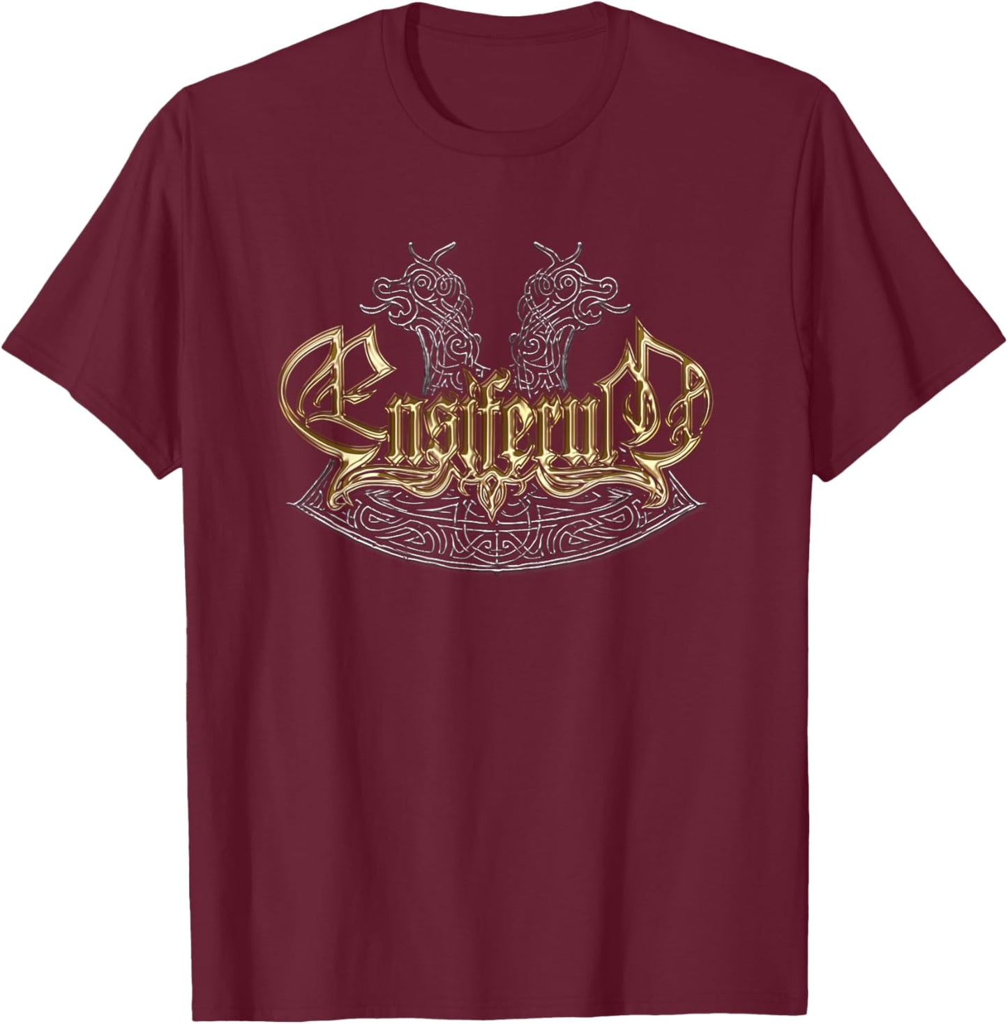 Dragons d'Ensiferum T-Shirt - T-Shirt | Maroon
