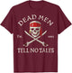 Disney Pirates of the Caribbean Dead Men Tell No Tales T-Shirt - T-Shirt | Maroon