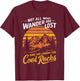 Not All Who Wander Are Lost, Some Are Looking For Cool Rocks T-Shirt - T-Shirt | Maroon