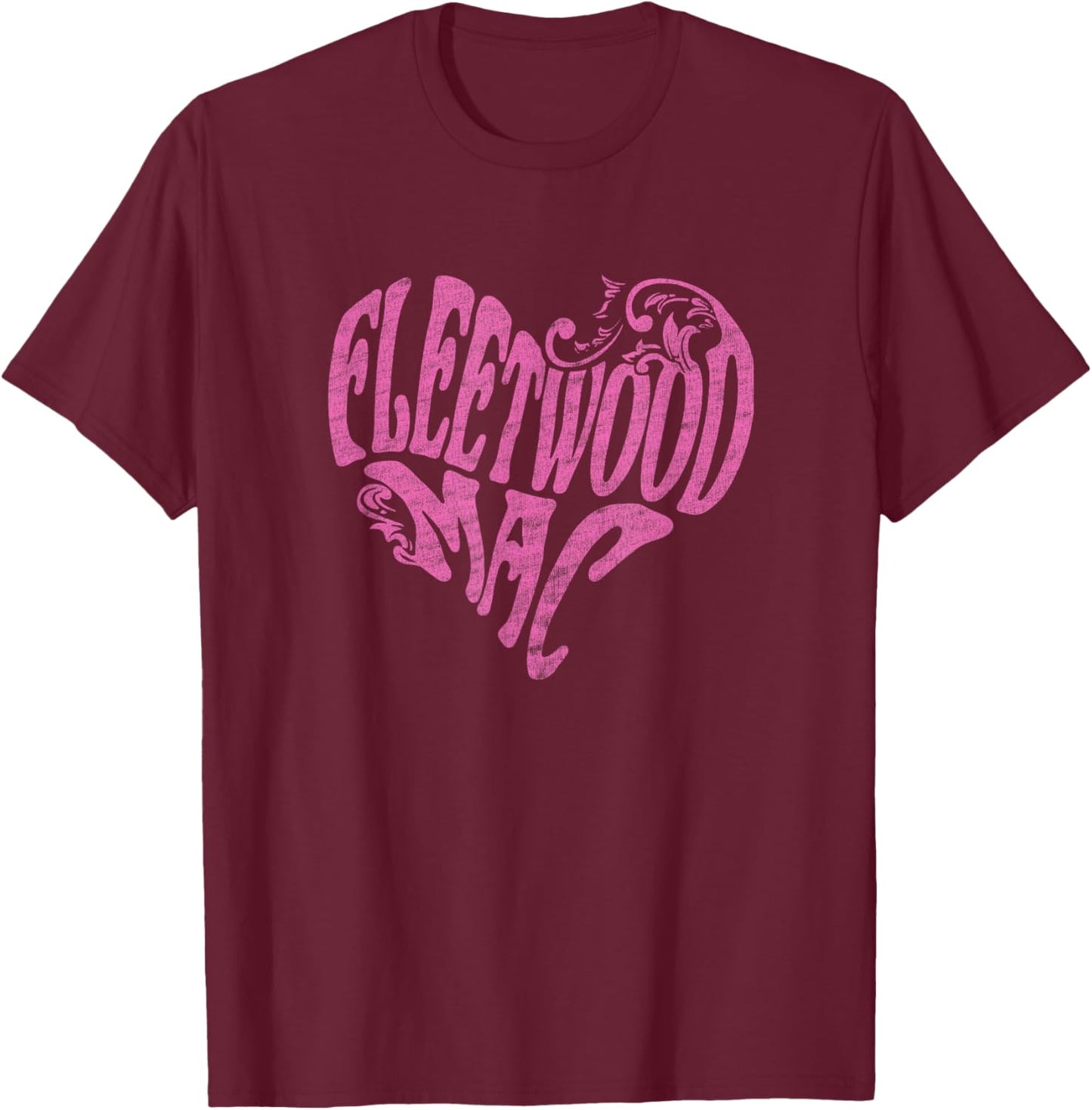 Heart Logo T-Shirt - T-Shirt | Maroon