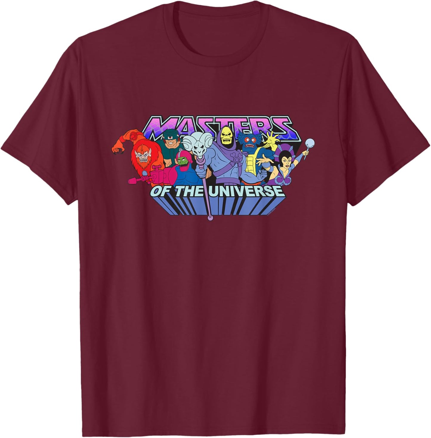 Die Meister des Universums, Bösewichte T-Shirt - T-Shirt | Maroon