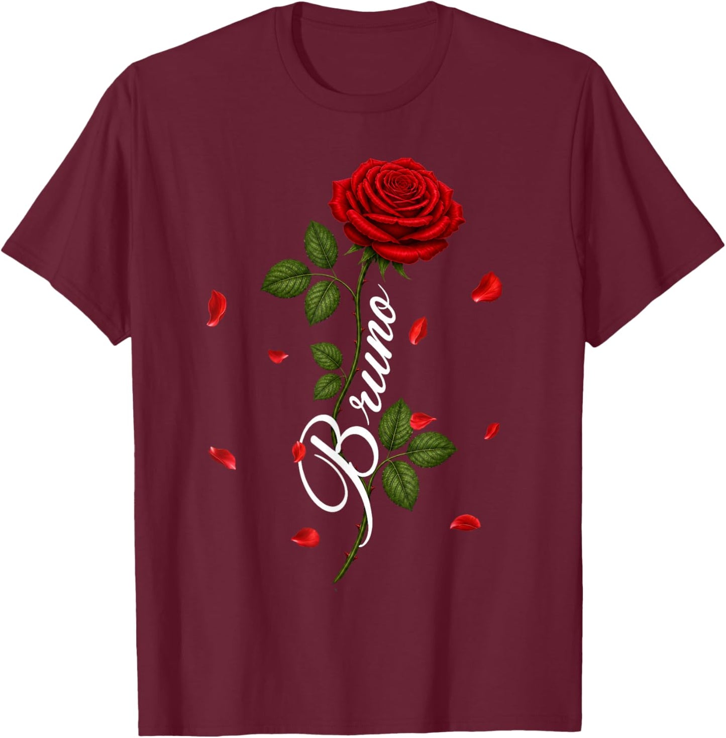 Vintage Bruno Retro Classic Gifts Women Kids T-Shirt - T-Shirt | Maroon