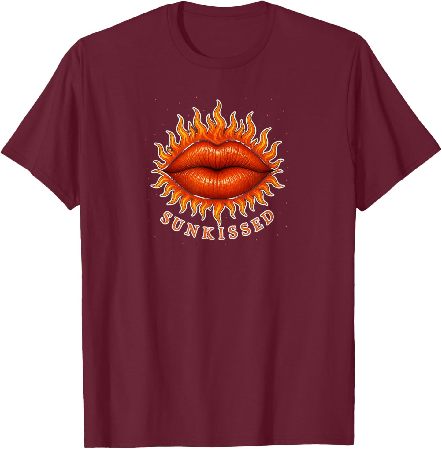 Sun-Kissed T-Shirt - T-Shirt | Maroon