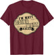 I'm Matt Doing Matt Things Fun Matt Personal Name First Name T-Shirt - T-Shirt | Maroon