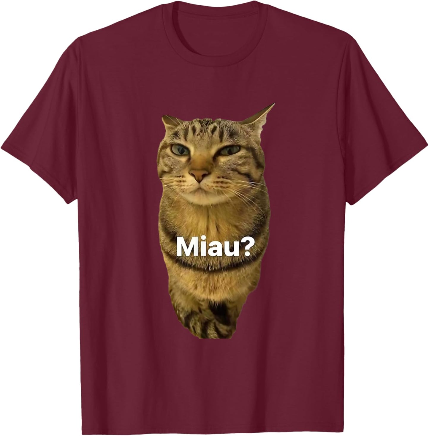 Funny silly cat meme Women Kids T-Shirt - T-Shirt | Maroon