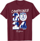 Pachuca Champions! - Concacaf Champions League T-Shirt - T-Shirt | Maroon