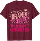 It's A Brandi Thing You Wouldn't Understand Brandi T-Shirt - T-Shirt | Maroon