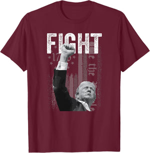 Trump Pennsylvanie Rally Fight ! Haut de Gamme T-Shirt - T-Shirt | Maroon