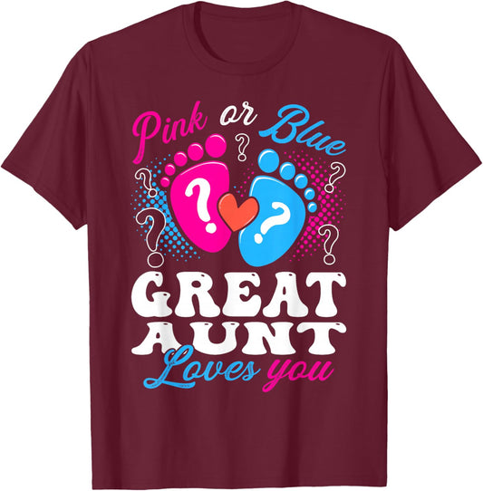Gender Reveal T-Shirt - T-Shirt | Maroon