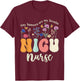 Nicu Nurse Funny Neonatal Intensive Care Unit Nurse Cute T-Shirt - T-Shirt | Maroon
