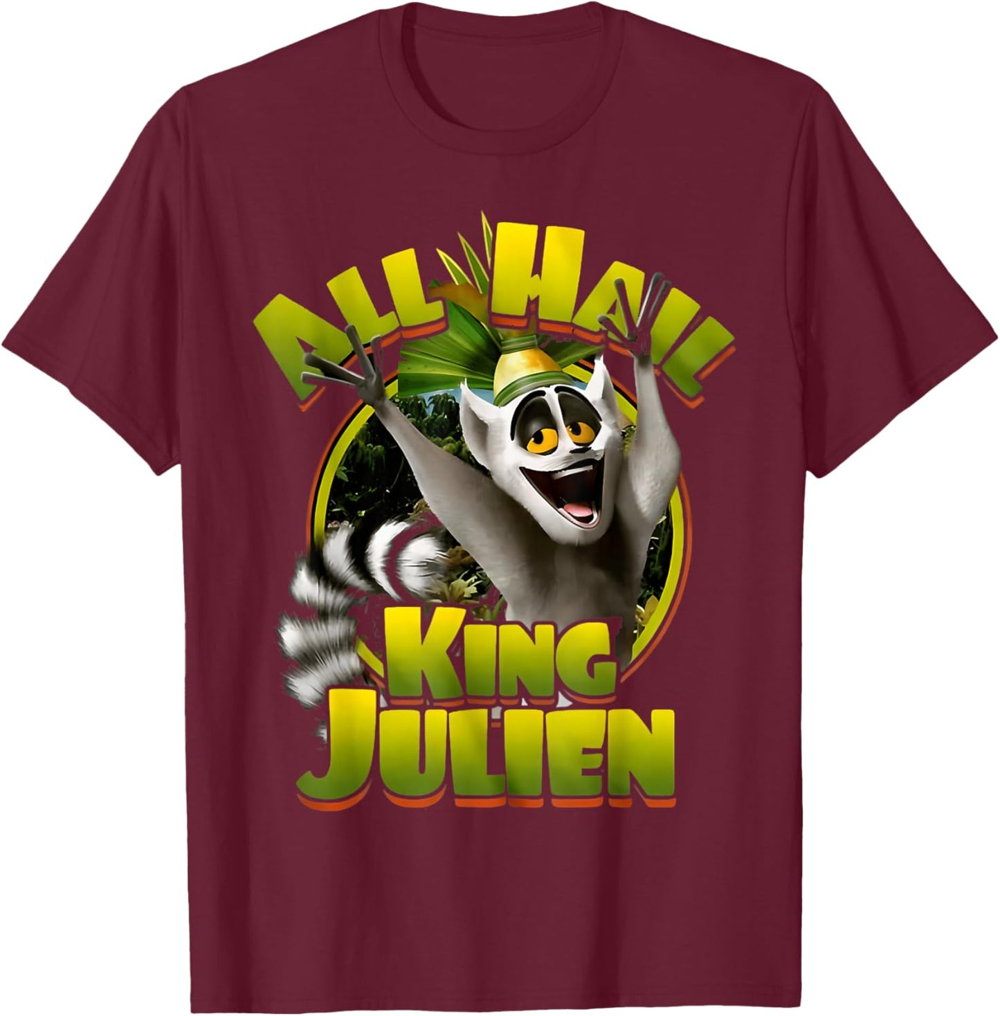 King Juliens T-Shirt - T-Shirt | Maroon