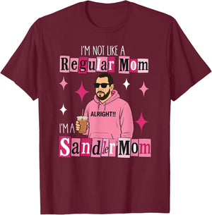Not a Regular mom Funny Mother's Day T-Shirt - T-Shirt | Maroon