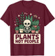 Funny Plant Art Women Gardening Houseplant Lovers T-Shirt - T-Shirt | Maroon
