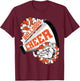 Bulldogs Cheerleading Back To School Cheer Team Orange T-Shirt - T-Shirt | Maroon