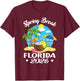 Florida 2026 Spring Break Family Beach Trip T-Shirt - T-Shirt | Maroon