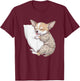 Funny Sleepy Chihuahua Pajama Men Women Kids T-Shirt - T-Shirt | Maroon