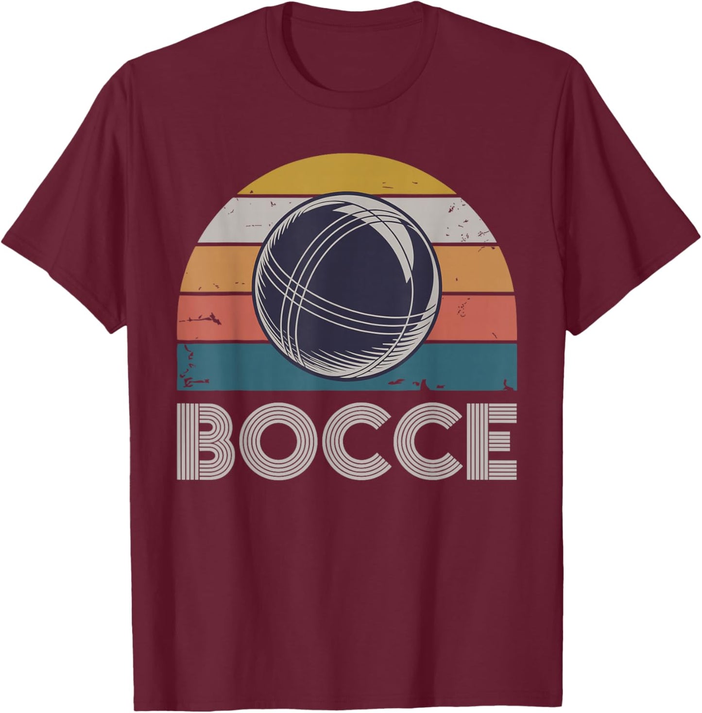 Cool Bocce Apparel Women Bocce Ball Bocce Player T-Shirt - T-Shirt | Maroon