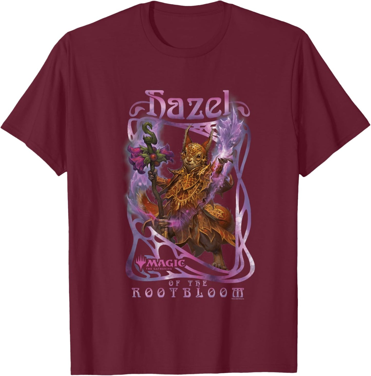 Magic: The Gathering Hazel Of The Rootbloom Vintage T-Shirt - T-Shirt | Maroon