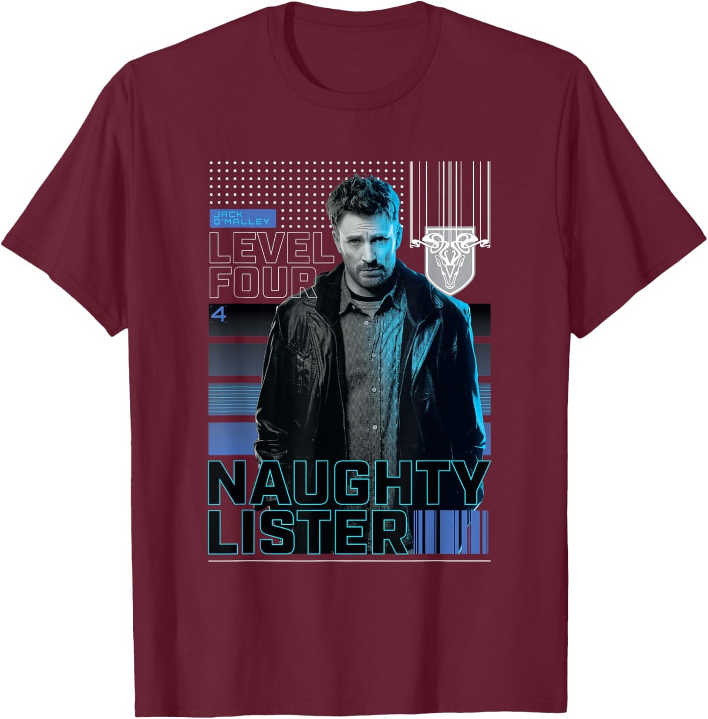 Red One - Naughty Lister T-Shirt - T-Shirt | Maroon