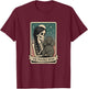Poodle Mom Tarot Card T-Shirt - T-Shirt | Maroon