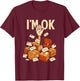 I'm OK Mail Carrier Postal Worker Courier Delivery Driver T-Shirt - T-Shirt | Maroon
