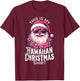 This Is My Hawaiian Christmas Shirt Family Mele Kalikimaka T-Shirt - T-Shirt | Maroon