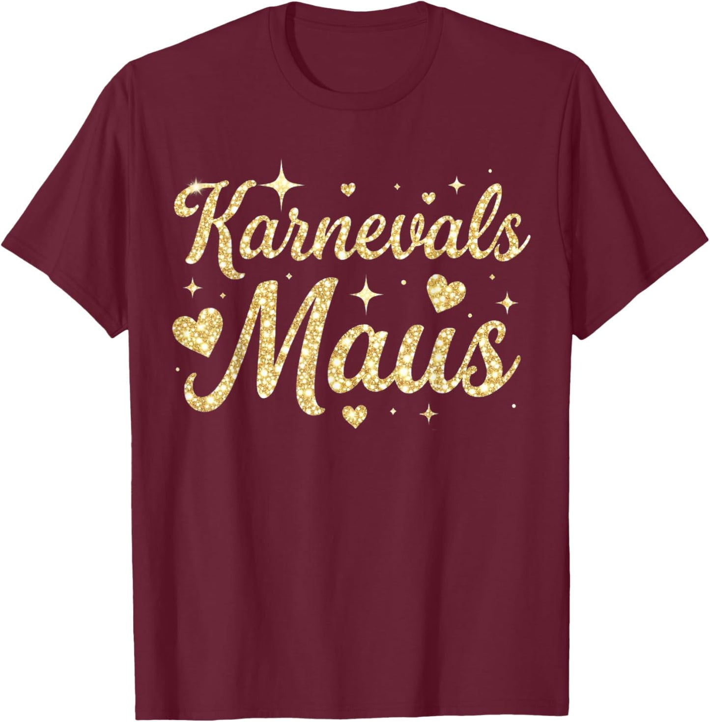 Carnival Mouse Cute Fancy Dress Motif and Children T-Shirt - T-Shirt | Maroon